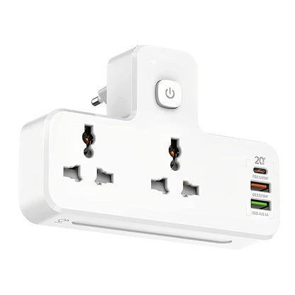 مشترك و رأس شاحن متعدد الاستخدامات